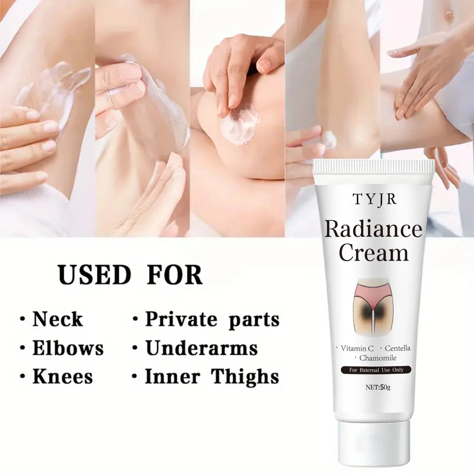 Radiance Cream Whitening Lotion for Underarm and Body Dark Spot Removal - 6
