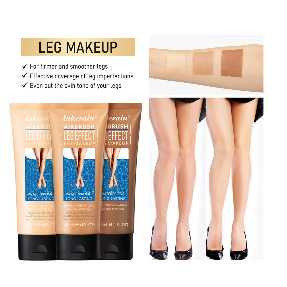 Waterproof Leg and Body Foundation for Flawless Skin Tone
