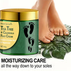 Tea Tree and Calendula Foot Cream Moisturizing Heel Repair Treatment