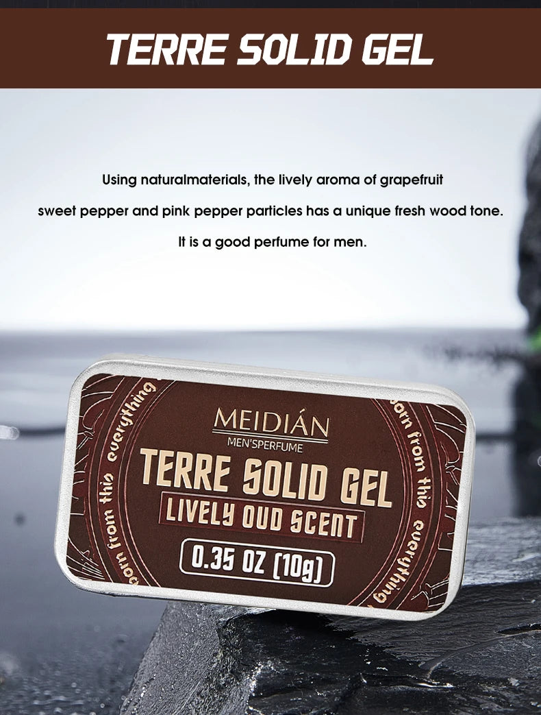 Solid Perfume Balm Portable Fragrance Tin for Men and Women - 16