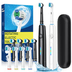 3D Rotating Rechargeable Electric Toothbrush for Adults