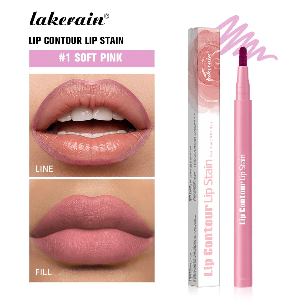 Dual-Sided Long-Lasting Lip Contour Stain and Liner
