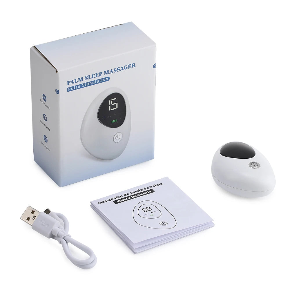 Handheld Microcurrent Sleep Aid and Stress Relief Device