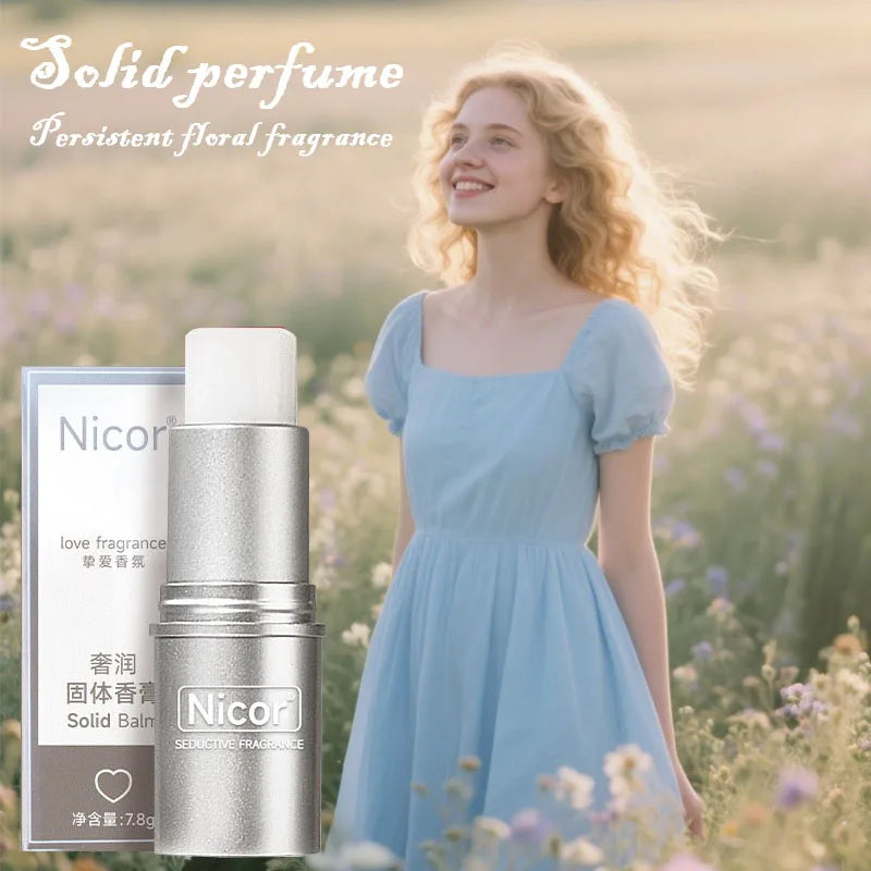 Nicor Solid Perfume Stick Long Lasting Portable Fragrance Balm