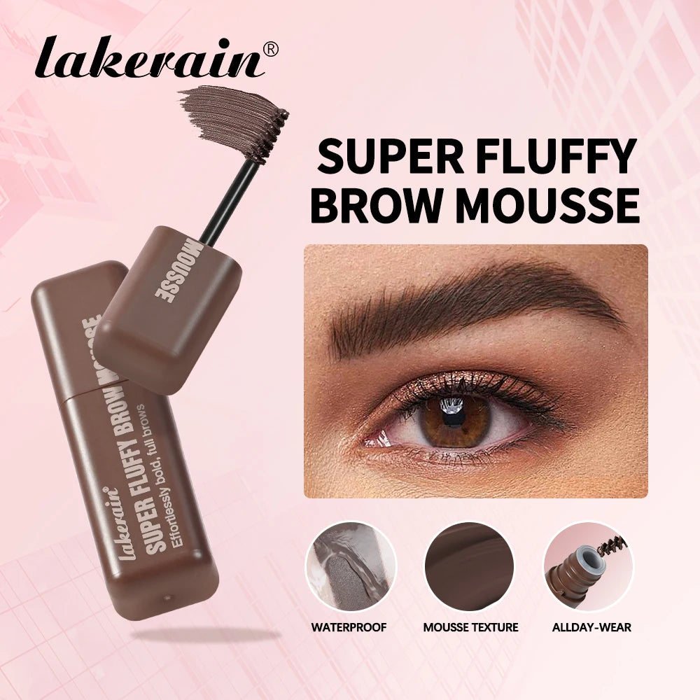 Volumizing Eyebrow Mousse Gel for Fuller Brows