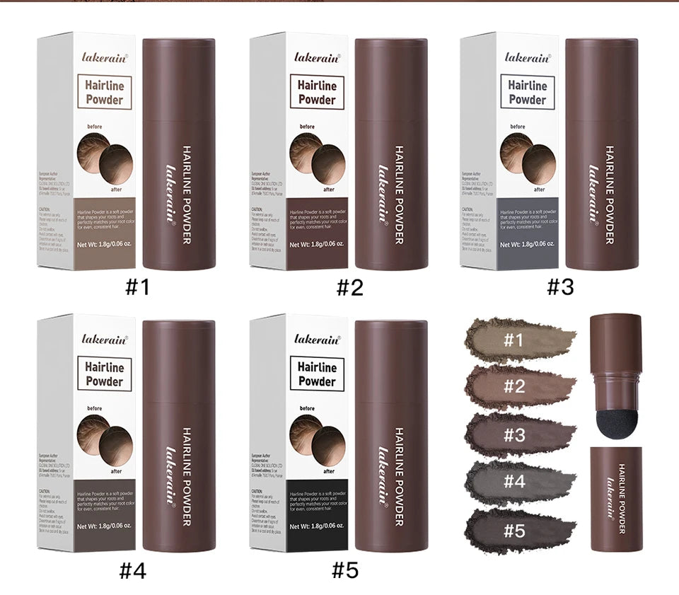 Waterproof Hairline Shadow Powder for Root Concealing - 8