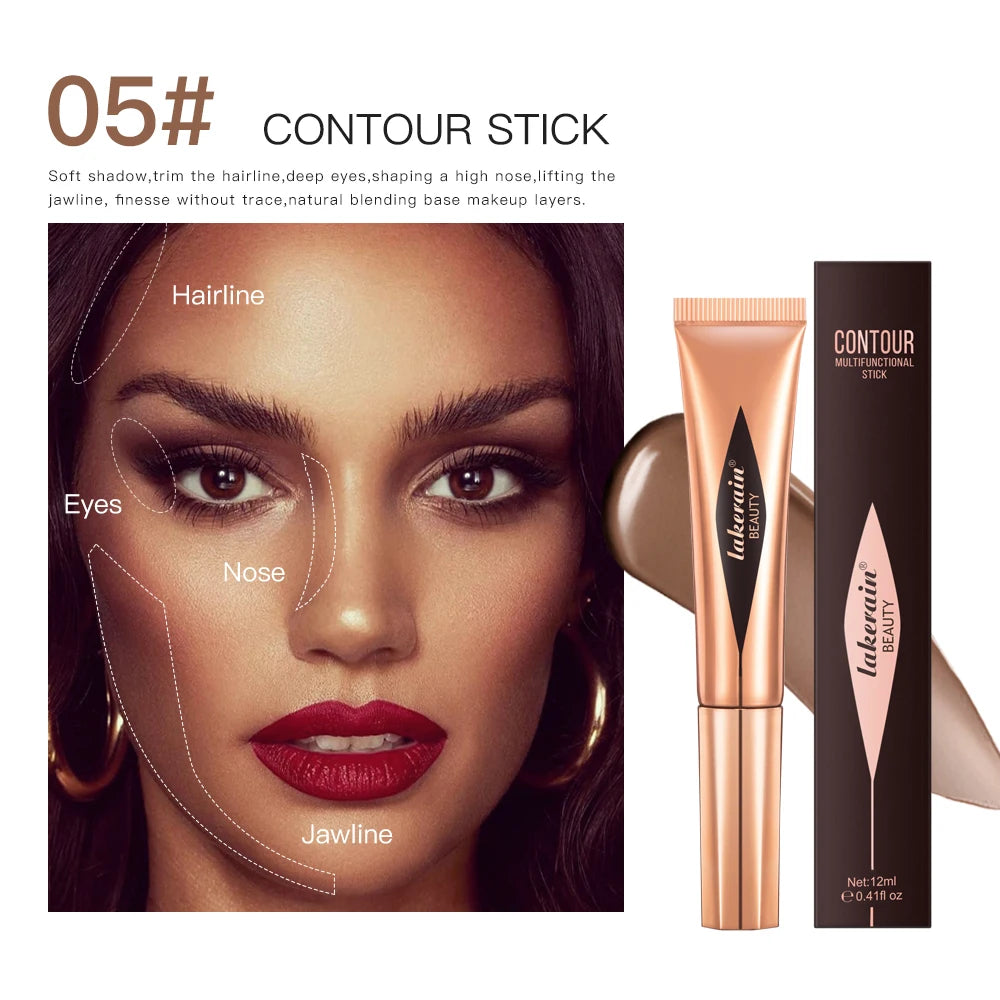 Liquid Face Contour and Highlighter Wand with Cushion Applicator - 36