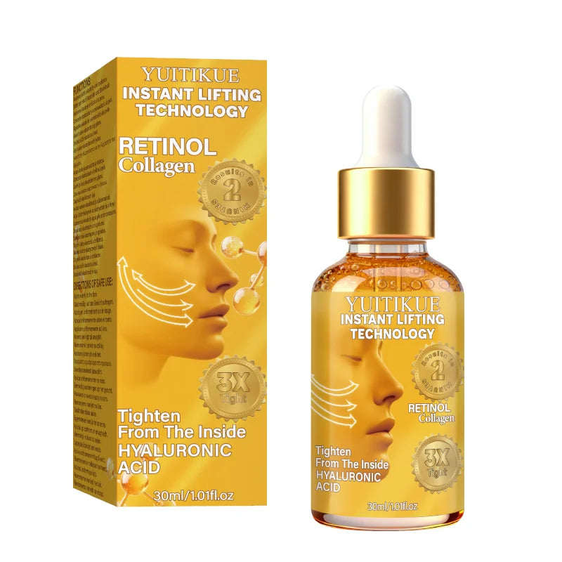 Liquid Gold Face Serum Retinol Collagen Hydrating Lifting Treatment - 7