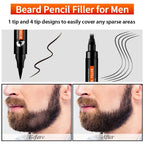 Goiple Men Beard Grooming Kit Shaving Cream and Beard Filler Pen Set
