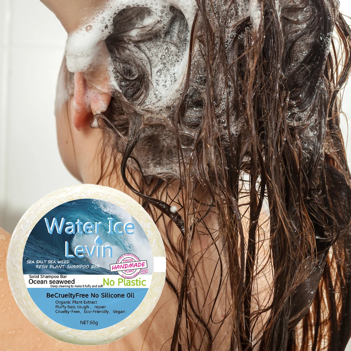 Sea Salt and Seaweed Hydrating Shampoo Bar 60g