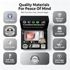 Moldable Silicone Cosmetic Teeth for Instant Smile