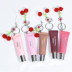 Hydrating Lip Gloss with Keychain for On-the-Go Shine