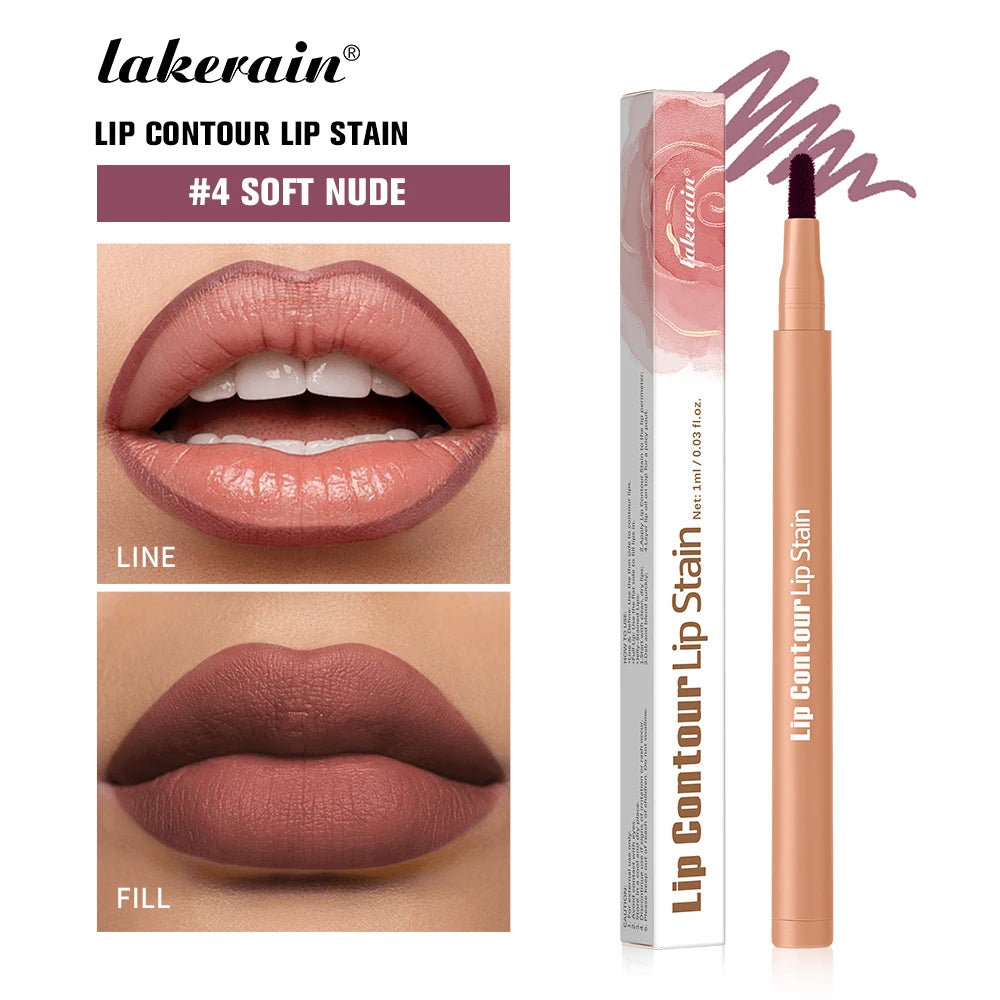 Dual-Sided Long-Lasting Lip Contour Stain and Liner