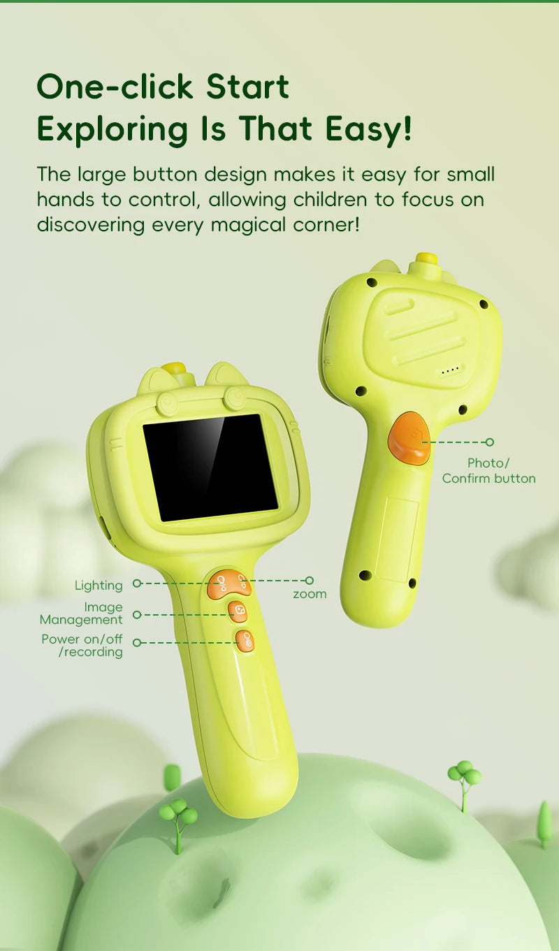 Educational Borescope Camera for Kids Nature Exploration