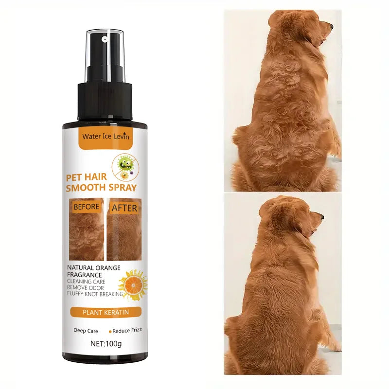 Pet Hair Detangler Spray Smoothing Conditioner for Dogs and Cats