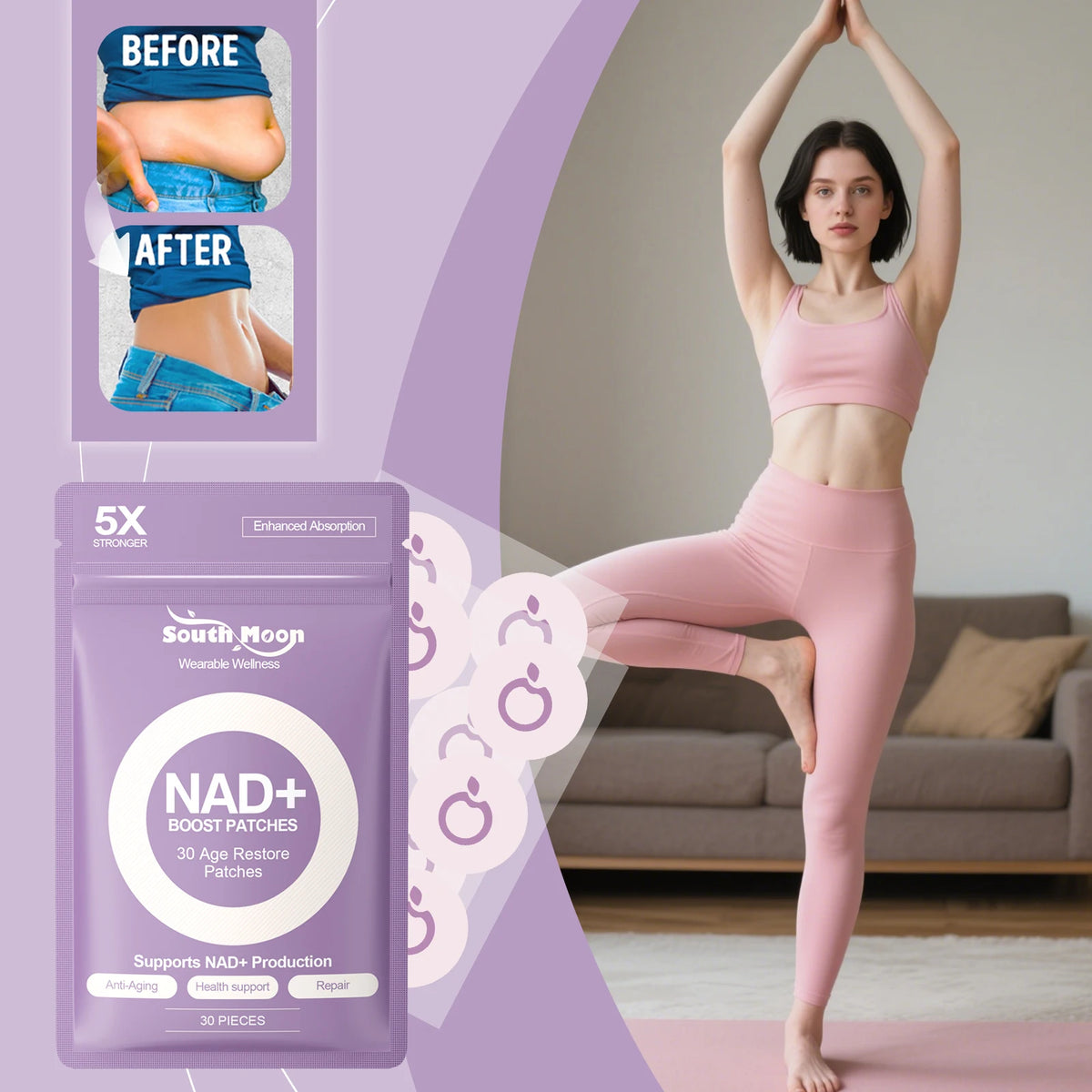NAD+ Age Restore Wellness Patches