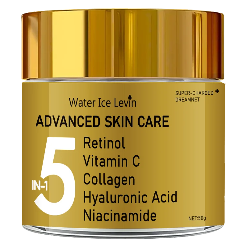 5-in-1 Facial Moisturizing Cream with Vitamin C Retinol and Collagen