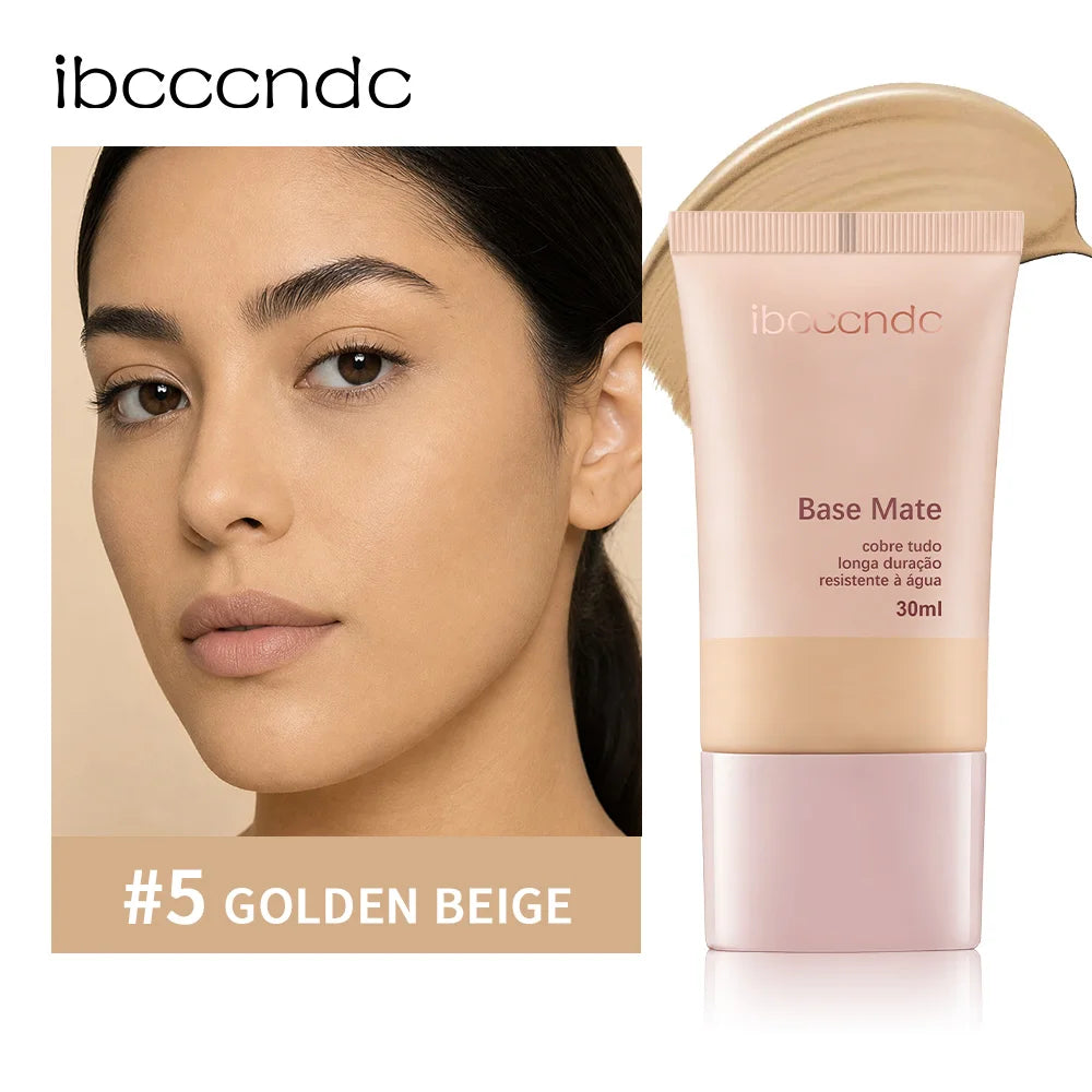 Long-Lasting Matte Liquid Foundation for Flawless Natural Coverage