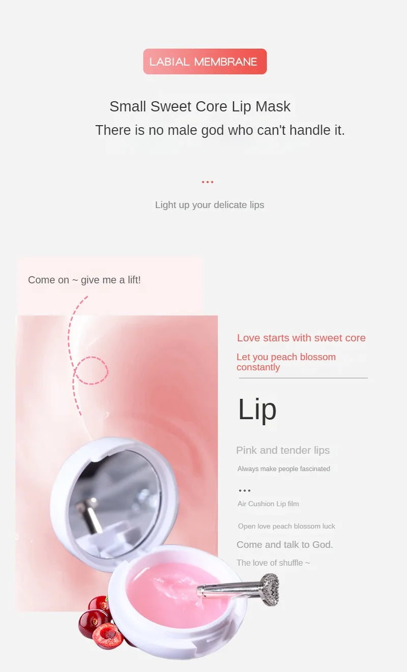 Kiss Pony Cherry Jelly Lip Mask Moisturizing Lip Treatment