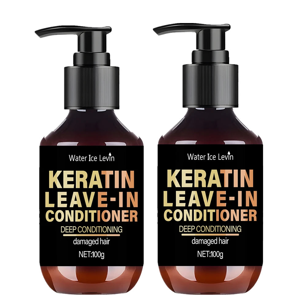 Keratin Leave-In Hair Conditioner with Biotin and Collagen 100g - 6