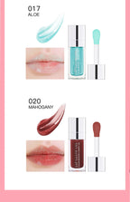 Hydrating Crystal Jelly Lip Glow Oil for Nourished Plump Lips