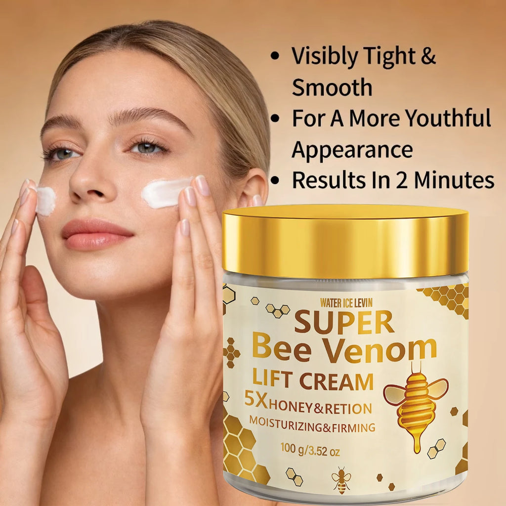 Bee Venom Face Cream Moisturizing Firming Anti Aging Lift Cream 100g