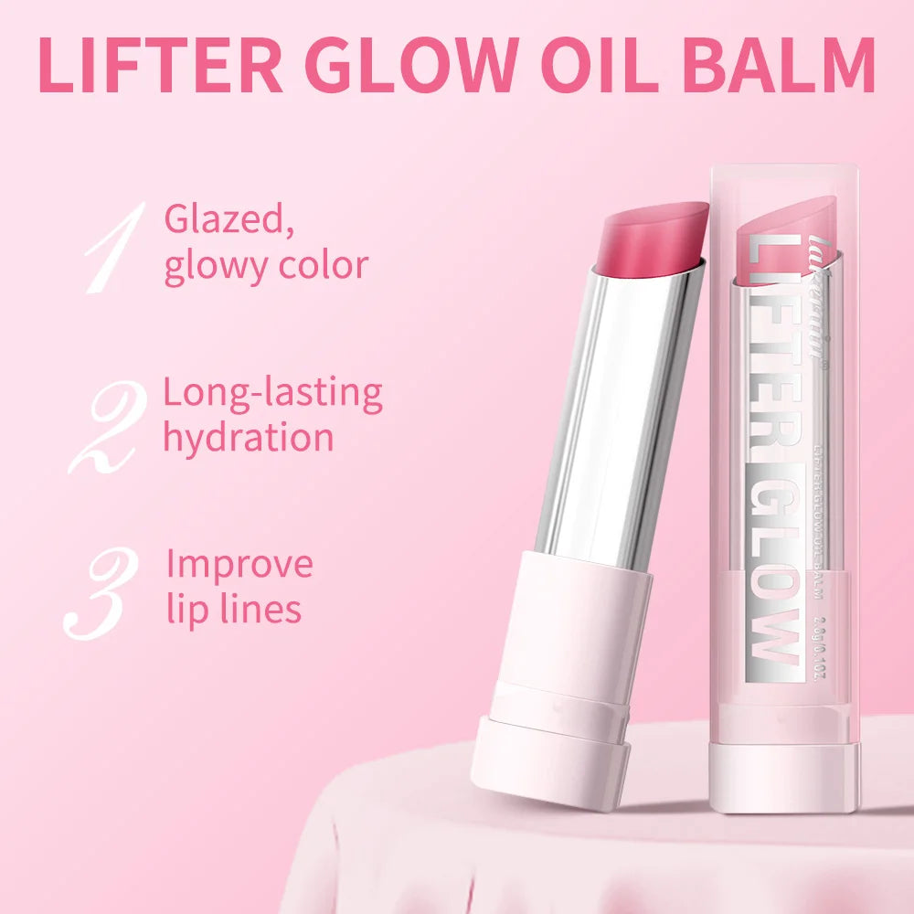 Hydrating Glossy Lip Balm with Glazed Finish