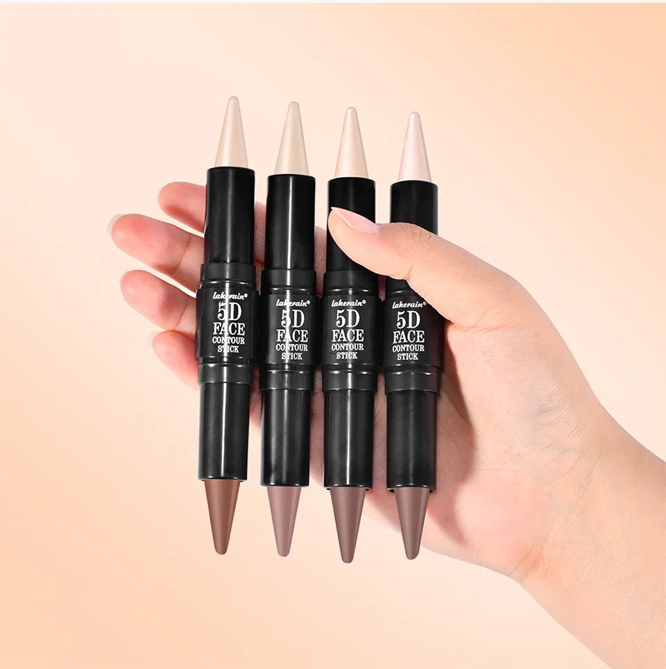 Dual-Ended Cream Contour and Highlighter Stick