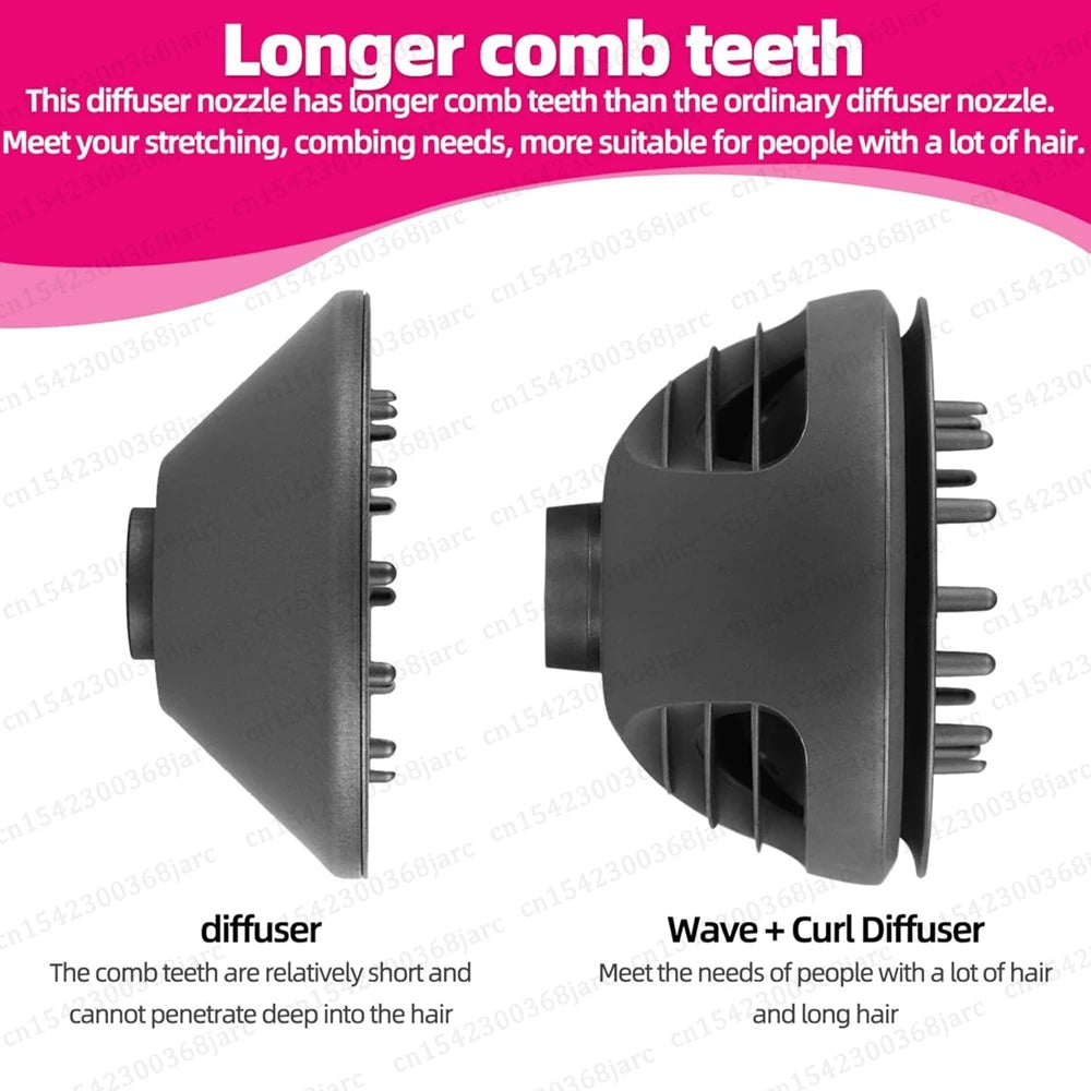 2 in 1 Diffuser Nozzle for Dyson Supersonic Hair Dryer Attachment