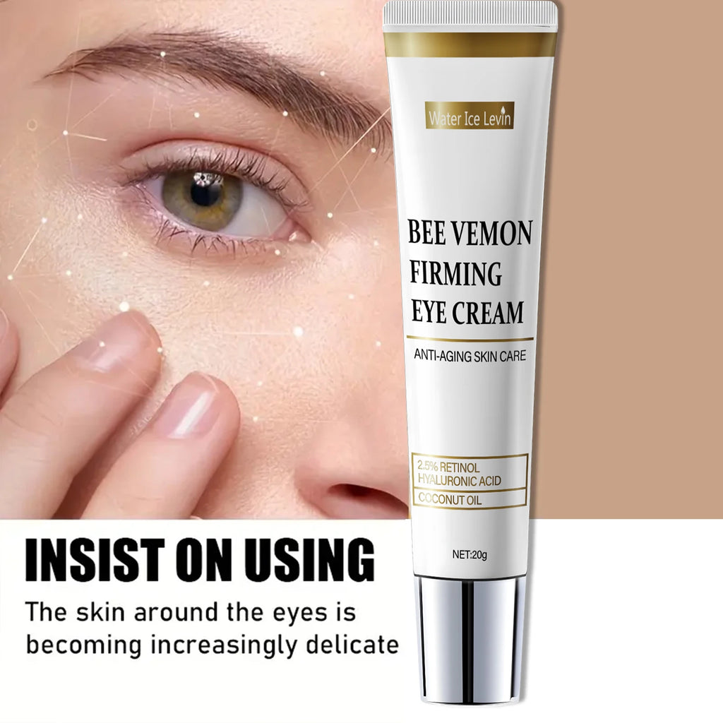 Bee Venom Retinol Firming Eye Cream for Dark Circles and Anti Aging