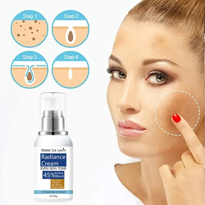 Water Ice Levin Radiance Cream Brightening Moisturizer for Body - 3