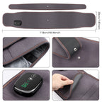 Cordless Heated Waist Massager for Back Pain Relief