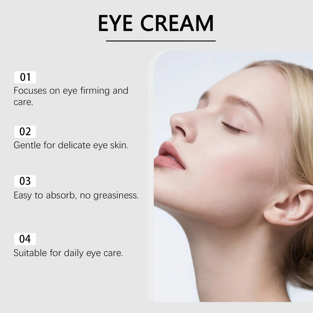 NAD+ Retinal Under Eye Cream Peptide Firming Moisturizer for Wrinkles