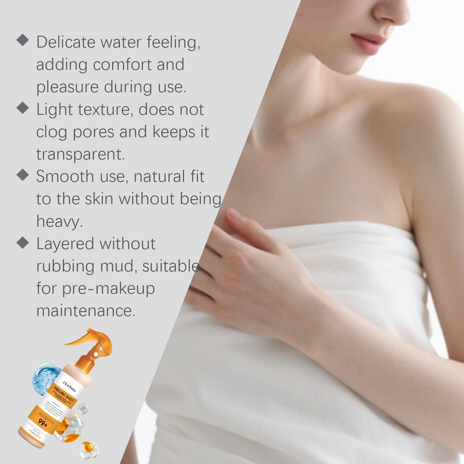Exfoliating Brightening Spray for Body and Feet - 5