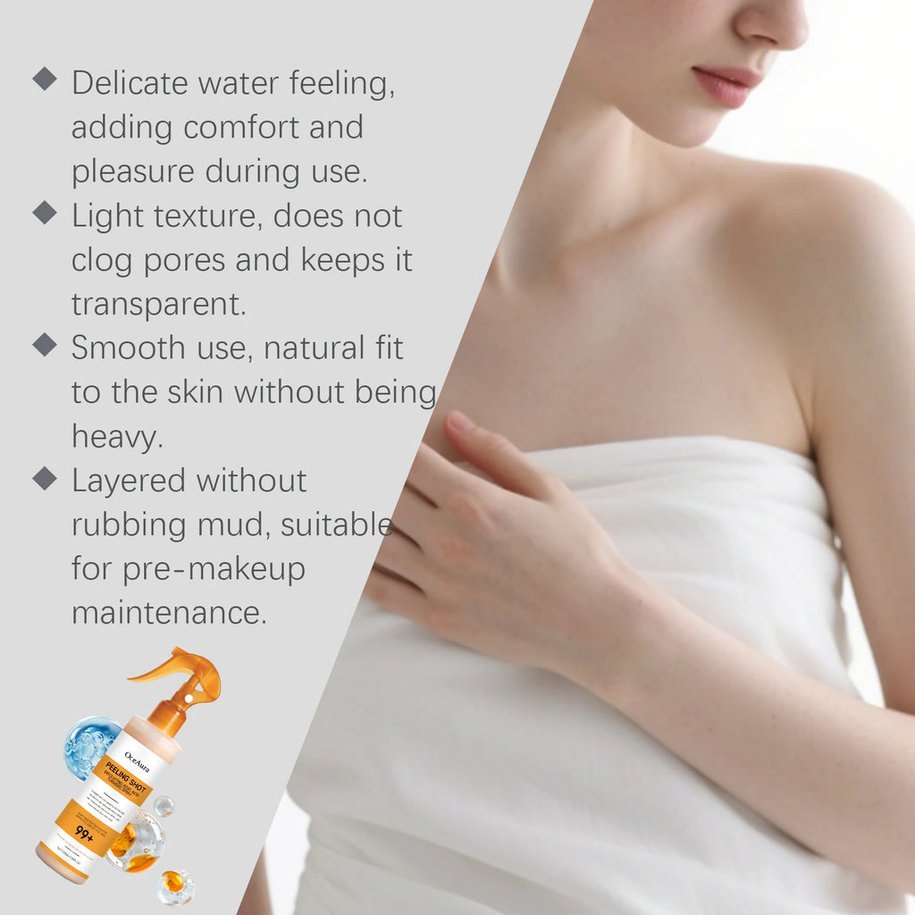 Exfoliating Brightening Spray for Body and Feet