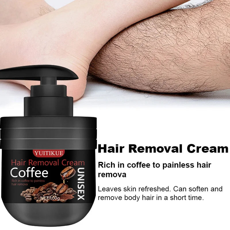 YUITIKUE Painless Hair Removal Cream for Men Body Hair Remover Lotion - 6