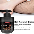 YUITIKUE Painless Hair Removal Cream for Men Body Hair Remover Lotion