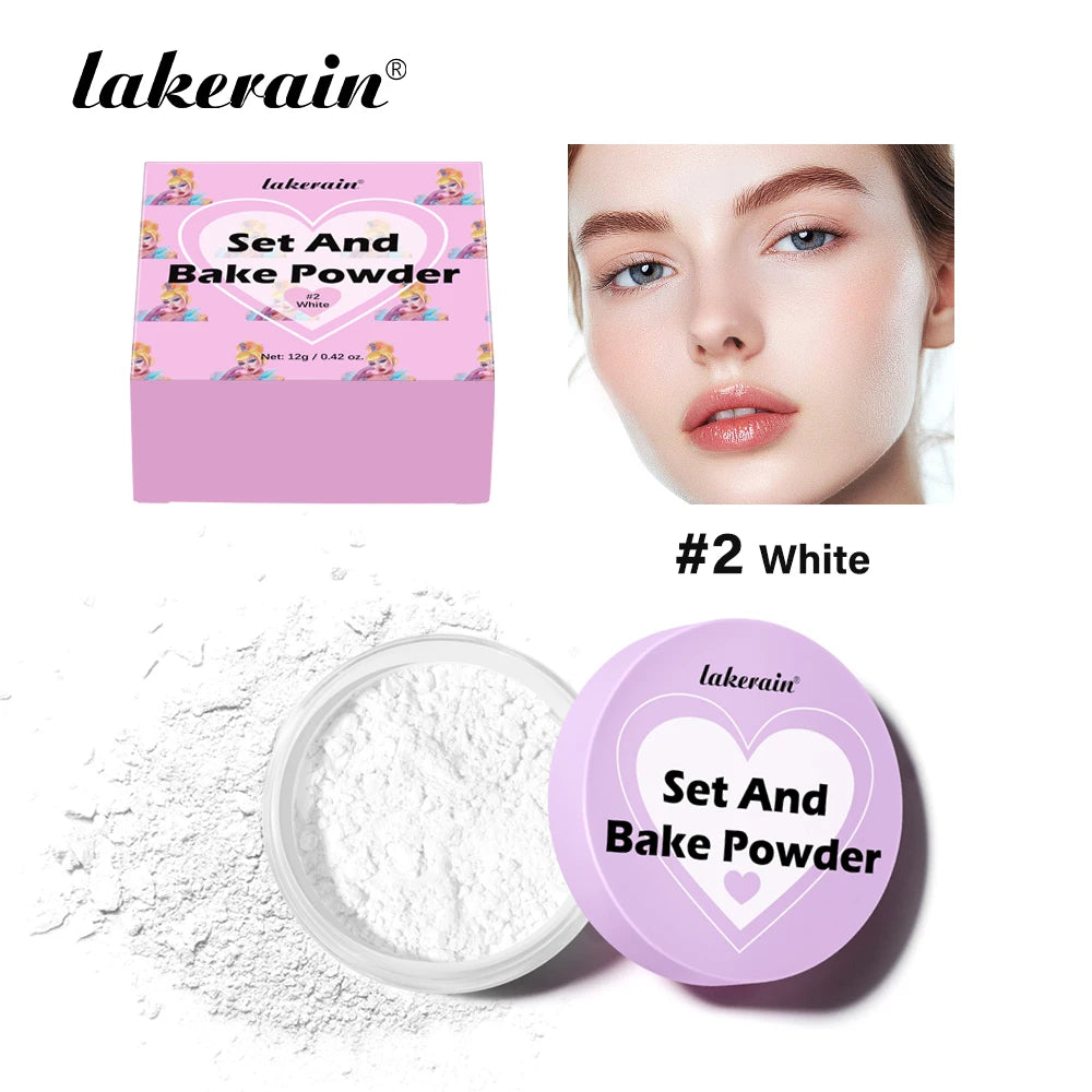 Matte Finish Oil-Control Setting Powder for All Skin Types