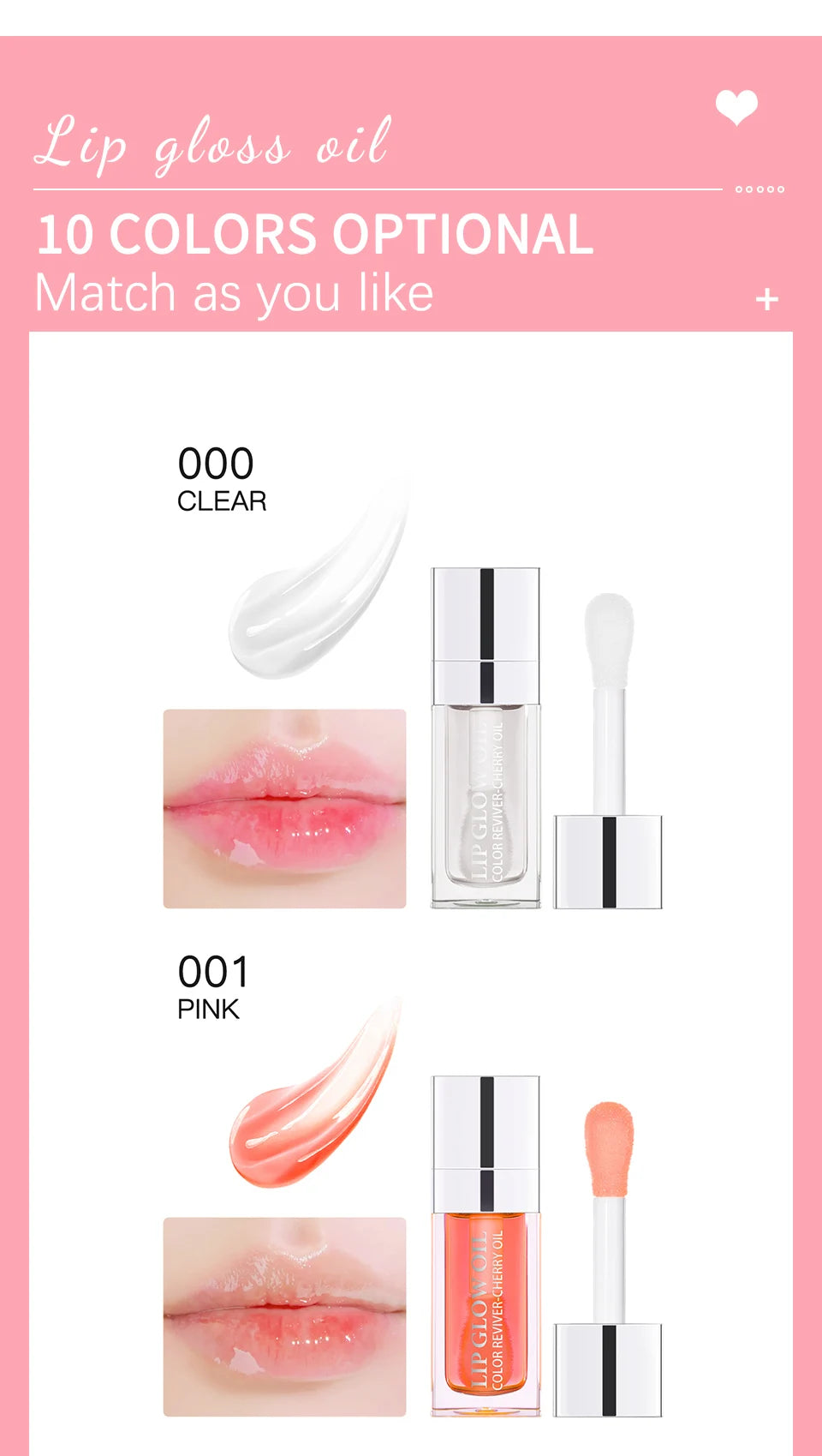 Hydrating Crystal Jelly Lip Plumping Gloss - 17