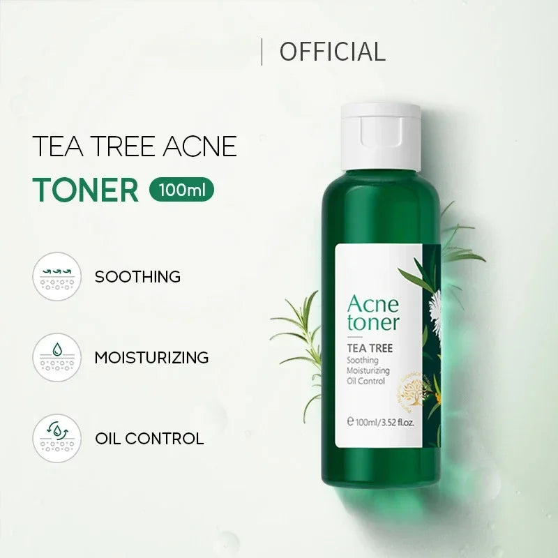 Fenyi Tea Tree Acne Toner Oil Control Facial Skin Care 100ml