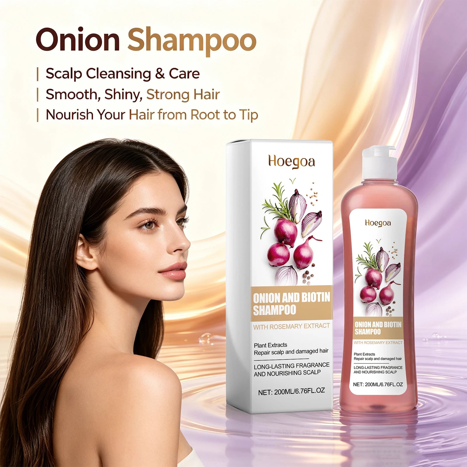 Onion and Biotin Hair Strengthening Shampoo - 1