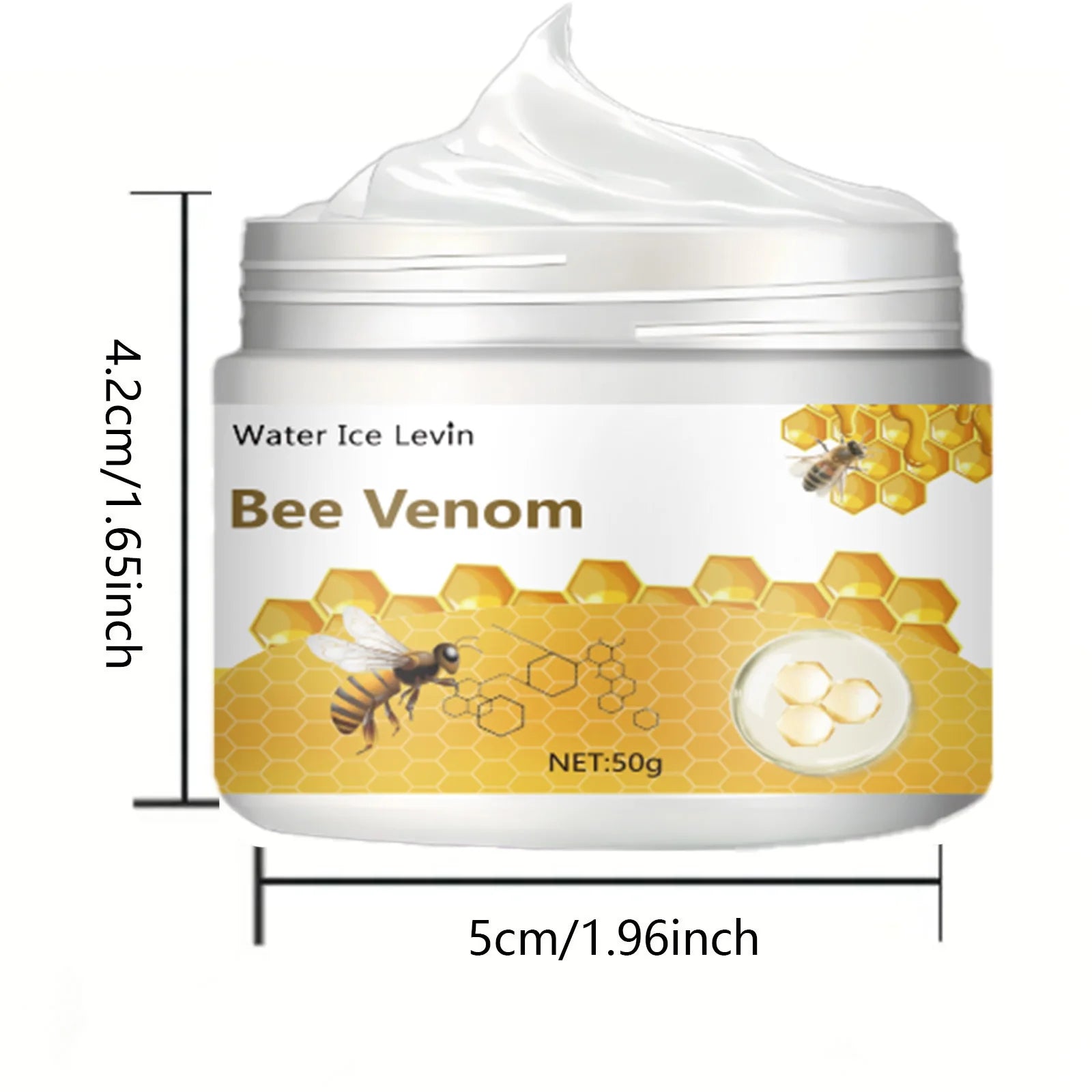 Bee Venom Moisturizing Face and Body Cream Anti Aging Skincare - 2