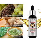Guanjing Beard Growth Oil Natural Organic Men Beard Conditioner 60ml