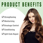 Rose and Black Castor Oil Hair Strengthening and Repair Treatment