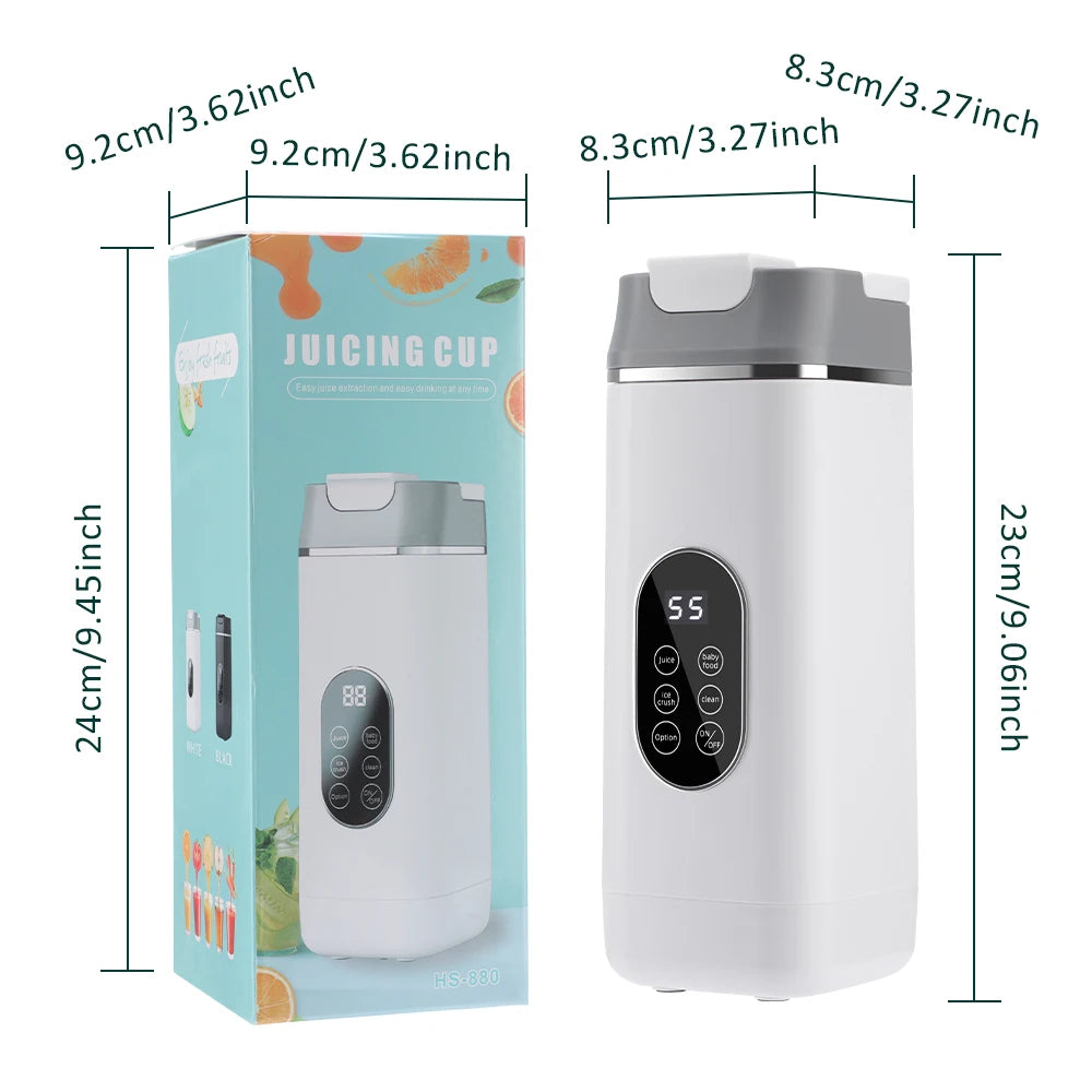Portable Electric Blender Cup for Smoothies and Travel - 13