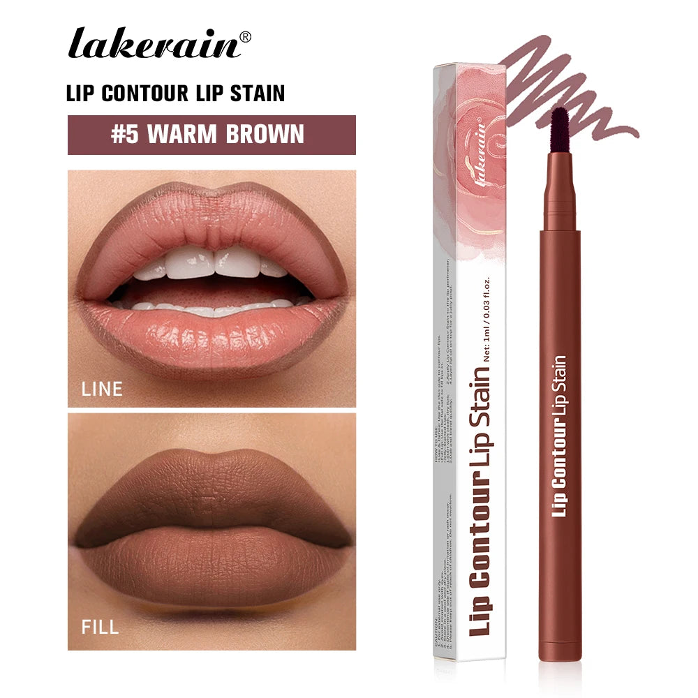 Dual-Sided Long-Lasting Lip Contour Stain and Liner - 28