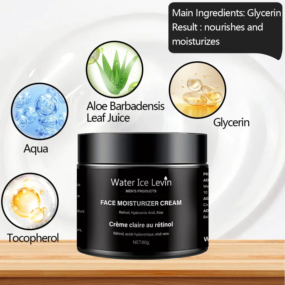 Water Ice Levin Retinol Face Moisturizing Cream Anti Aging Skin Care