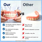 Comfortable Silicone Dentures for Realistic Smile