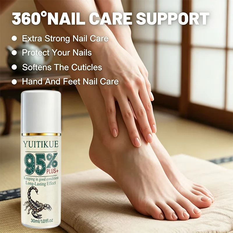 YUITIKUE Nail Repair Serum Hydrating Cuticle Oil for Stronger Nails - 10