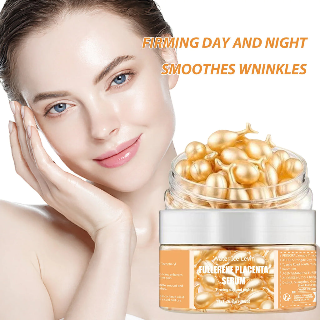 Fullerene Essence Capsules Anti-Aging Facial Serum and Skin Repair